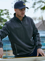 Bisley Work Fleece 1/4 Zip Pullover with Sherpa Lining (BISBK6924) - Best Buy Trade Supplies