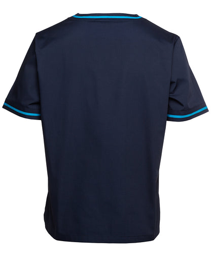 JB's Unisex Contrast Scrubs Top Short Sleeve (JBS4SCT)