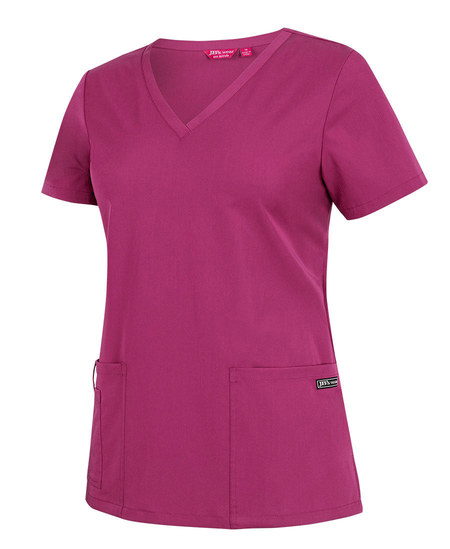 JB's Ladies Nu Scrub Top Short Sleeve (JBS4SNT1)