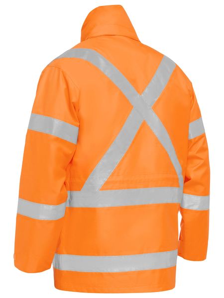 Bisley Hi Vis X Taped 4 in 1 Rain Jacket (BISBJ6974XT)