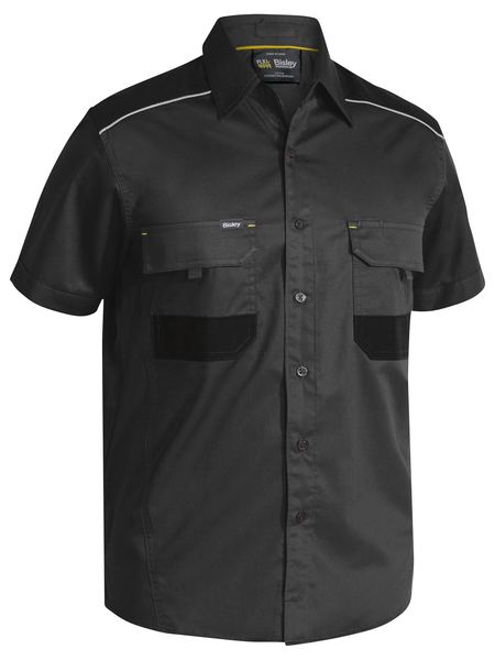 Bisley FLX & Move Mechanical Stretch Shirt Short Sleeve (BISBS1133)