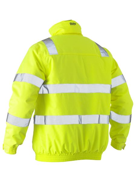 Bisley Hi Vis Taped Wet Weather Bomber Jacket (BISBJ6770T)