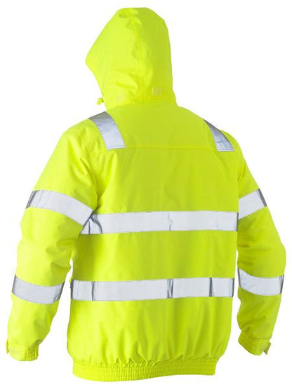 Bisley Hi Vis Taped Wet Weather Bomber Jacket (BISBJ6770T)