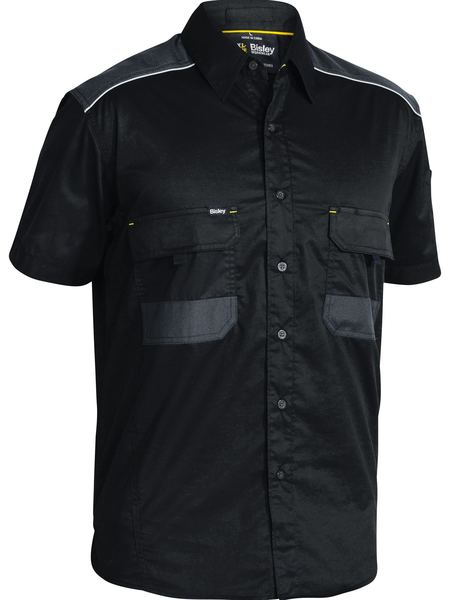 Bisley FLX & Move Mechanical Stretch Shirt Short Sleeve (BISBS1133)