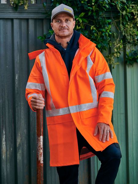 Bisley Hi Vis X Taped Storm Jacket (BISBJ9366XT)