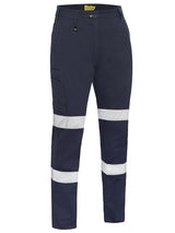 Bisley Ladies Taped Stretch Cotton Drill Cargo Pants (BISBPLC6008T)