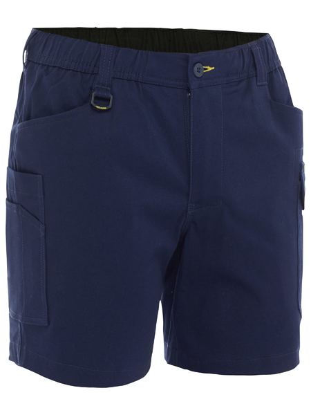 Bisley Stretch Cotton Elastic Waist Cargo Shorts (BISBSHC1018)