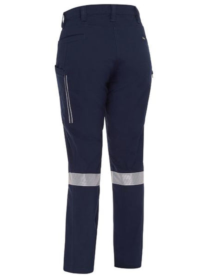 Bisley X Airflow Ladies Taped Stretch Ripstop Vented Cargo Pants (BISBPCL6150T)