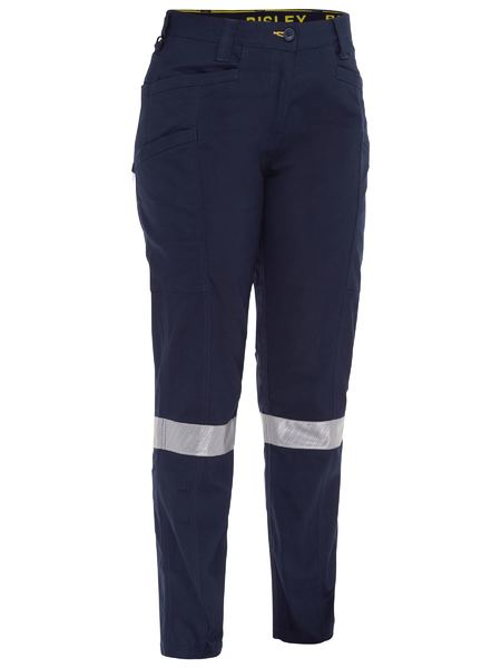 Bisley X Airflow Ladies Taped Stretch Ripstop Vented Cargo Pants (BISBPCL6150T)