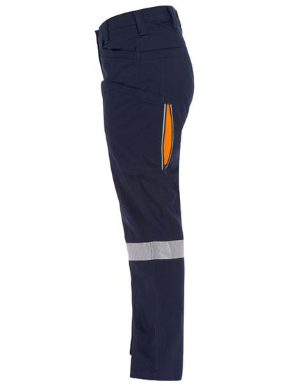 Bisley X Airflow Ladies Taped Stretch Ripstop Vented Cargo Pants (BISBPCL6150T)