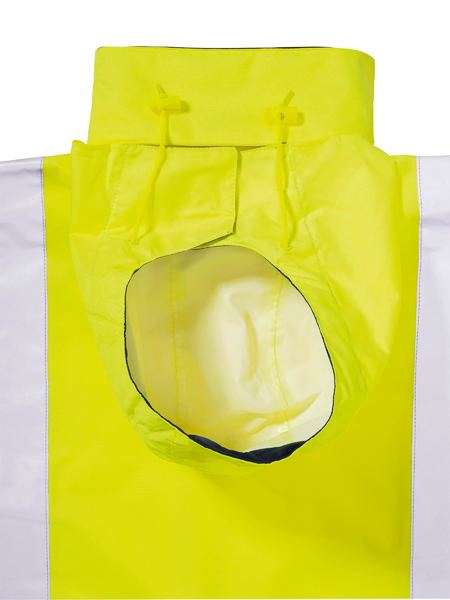 Bisley Hi Vis Taped Recycled Rain Shell Jacket (BISBJ6766T)