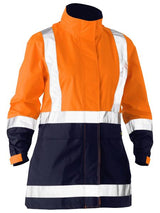 Bisley Hi Vis Ladies Taped Recycled Rain Shell Jacket (BISBJL6766T) - Best Buy Trade Supplies
