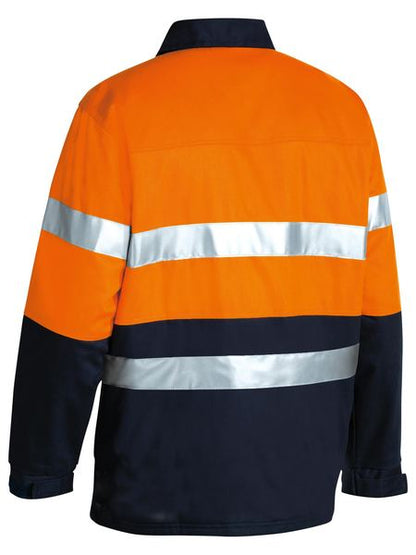 Bisley Hi Vis Taped Drill Jacket (BISBK6710T)