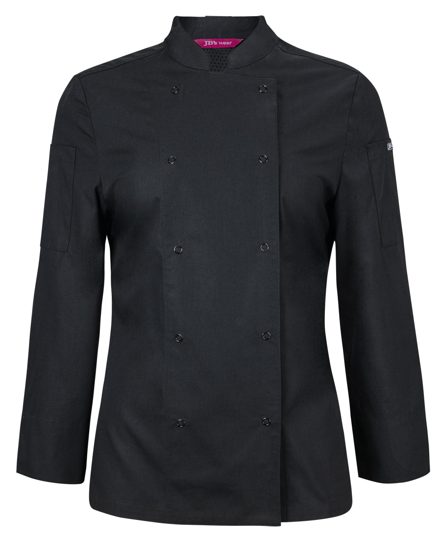 JB's Ladies Snap Button Chef's Jacket Long Sleeve (JBS5CJL1)