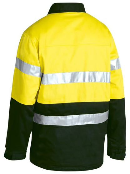 Bisley Hi Vis Taped Drill Jacket (BISBK6710T)