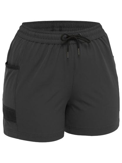 Bisley FLX & Move Ladies 4 Way Stretch Elastic Waist Shorts (BISBSHL1331)