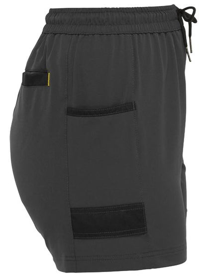Bisley FLX & Move Ladies 4 Way Stretch Elastic Waist Shorts (BISBSHL1331)
