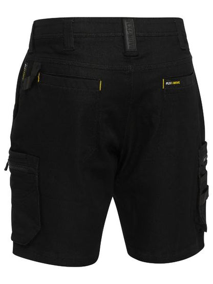 Bisley FLX & Move Stretch Denim Zip Cargo Short (BISBSHC1335)