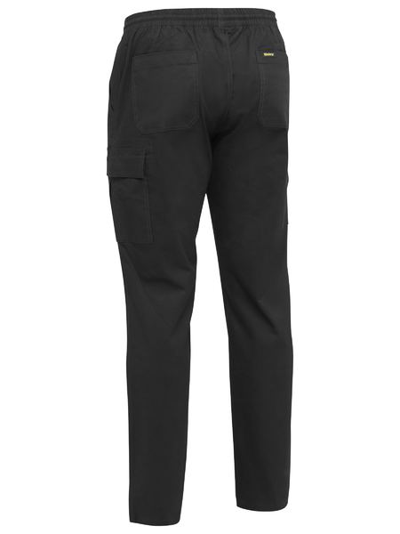 Bisley Stretch Cotton Drill Elastic Waist Cargo Work Pants (BISBPC6029)