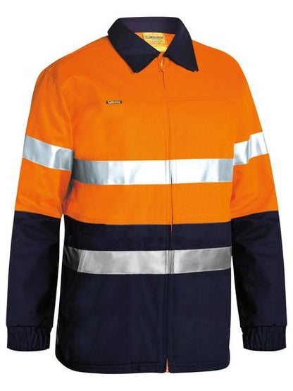 Bisley Hi Vis Taped Drill Jacket (BISBK6710T)