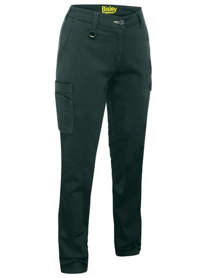 Bisley Ladies Stretch Cotton Cargo Pants (BISBPLC6008)