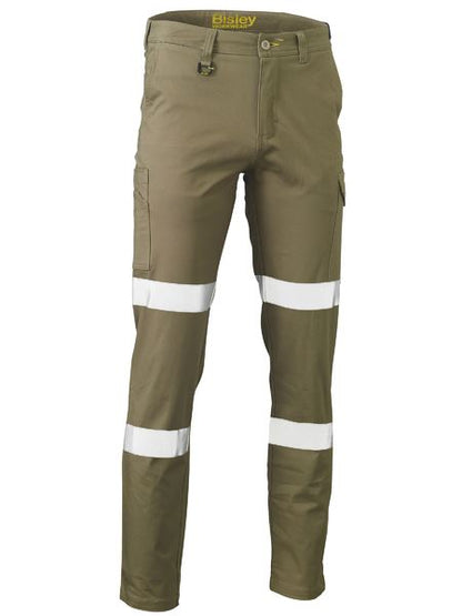 Bisley Taped Stretch Cotton Drill Cargo Pants (BISBPC6008T)