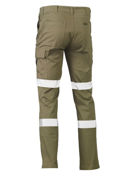 Bisley Taped Stretch Cotton Drill Cargo Pants (BISBPC6008T)