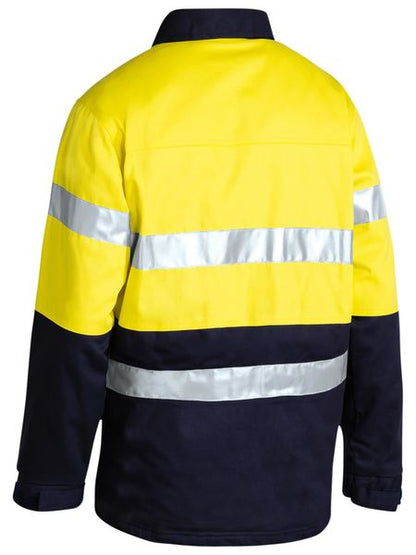 Bisley Hi Vis Taped Drill Jacket (BISBK6710T)