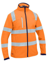 Bisley Hi Vis Taped Soft Shell Jacket (BISBJ6058T) - Best Buy Trade Supplies