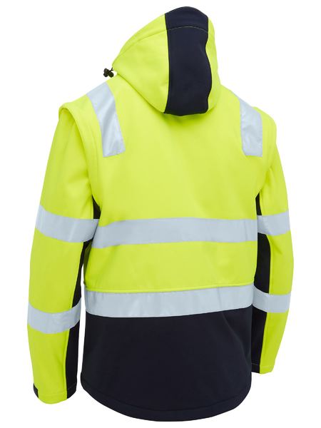 Bisley Hi Vis Two Tone 3 in 1 Soft Shell Jacket (BISBJ6078T) - Best Buy Trade Supplies