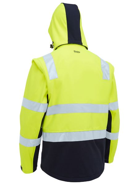 Bisley Hi Vis Two Tone 3 in 1 Soft Shell Jacket (BISBJ6078T) - Best Buy Trade Supplies