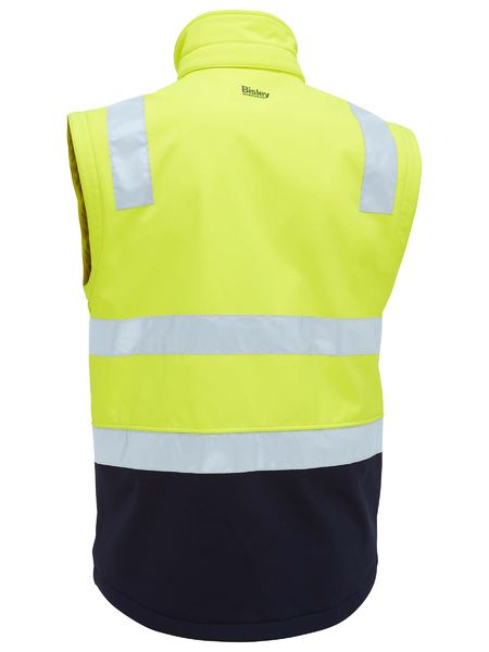 Bisley Hi Vis Two Tone 3 in 1 Soft Shell Jacket (BISBJ6078T) - Best Buy Trade Supplies