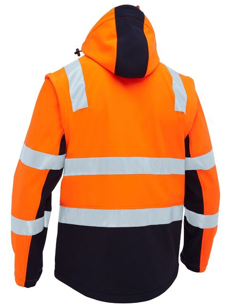 Bisley Hi Vis Two Tone 3 in 1 Soft Shell Jacket (BISBJ6078T) - Best Buy Trade Supplies