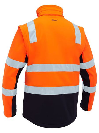Bisley Hi Vis Two Tone 3 in 1 Soft Shell Jacket (BISBJ6078T) - Best Buy Trade Supplies