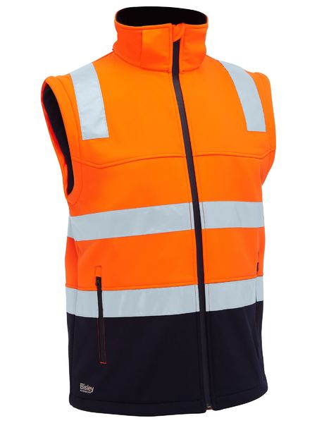 Bisley Hi Vis Two Tone 3 in 1 Soft Shell Jacket (BISBJ6078T) - Best Buy Trade Supplies