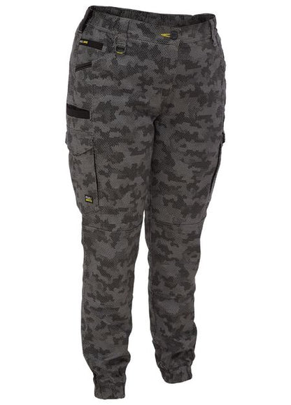 Bisley FLX & Move Ladies Stretch Camo Cargo Pants (BISBPCL6337)