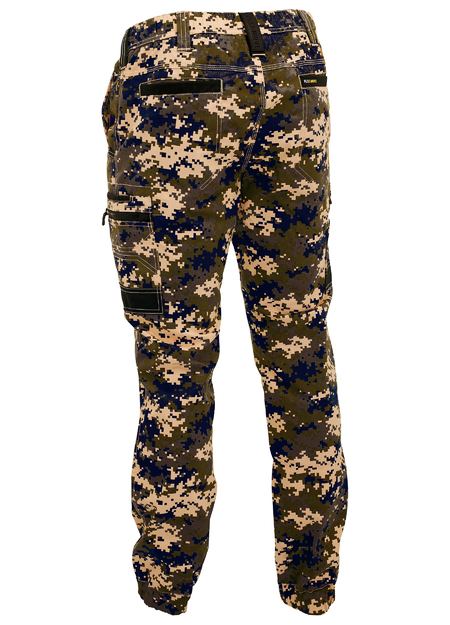 Bisley FLX & Move Stretch Camo Cargo Pantss (BISBPC6337)