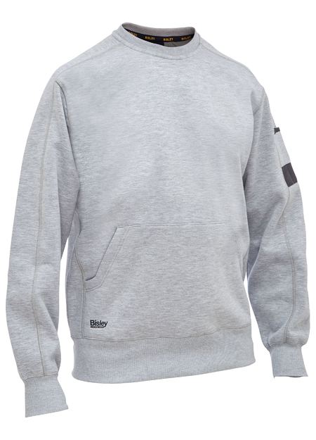 Bisley Work Fleece Crew Neck Jumper (BISBK6723)