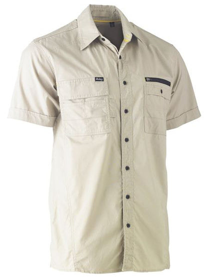 Bisley FLX & Move Utility Work Shirt Short Sleeve (BISBS1144)