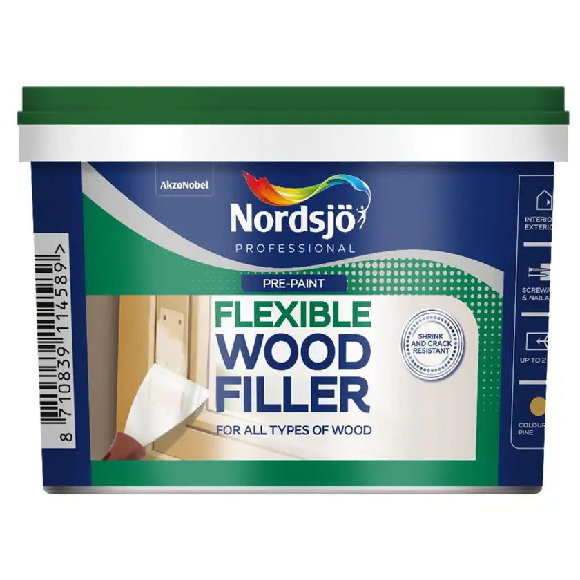 Nordsjo Professional Flexible Wood Filler Natural