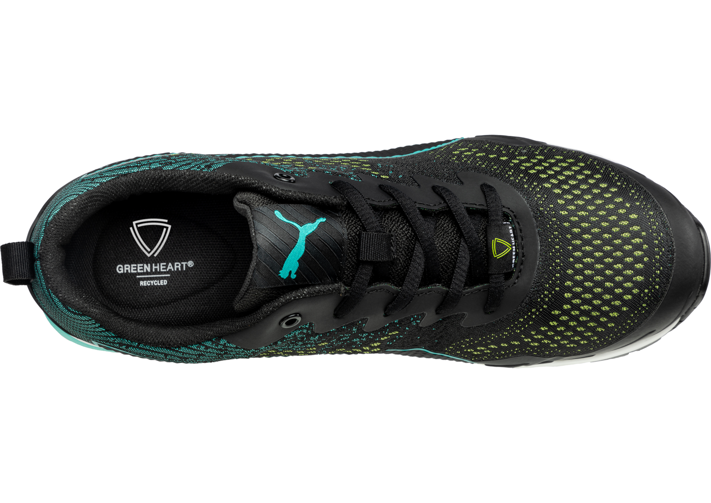 PUMA Vivid Knit Black/Green (PUM643057)