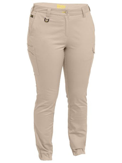 Bisley Ladies Cotton Cargo Cuffed Pants (BISBPL6028)