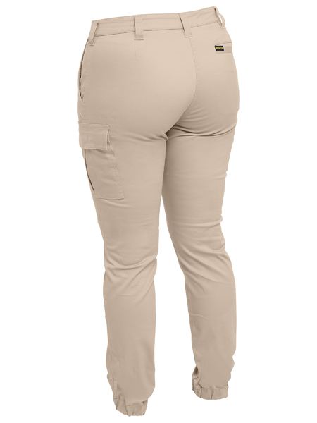 Bisley Ladies Cotton Cargo Cuffed Pants (BISBPL6028)