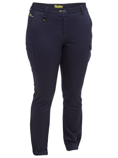 Bisley Ladies Cotton Cargo Cuffed Pants (BISBPL6028)