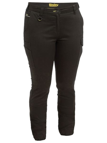 Bisley Ladies Cotton Cargo Cuffed Pants (BISBPL6028)