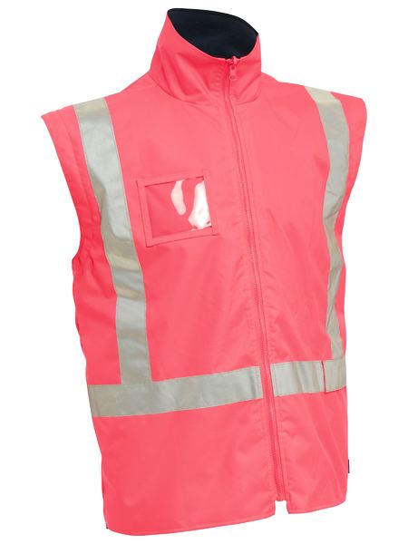 Bisley Hi Vis Taped 5 in 1 Rain Jacket (BISBK6975)