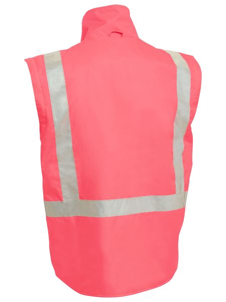 Bisley Hi Vis Taped 5 in 1 Rain Jacket (BISBK6975)