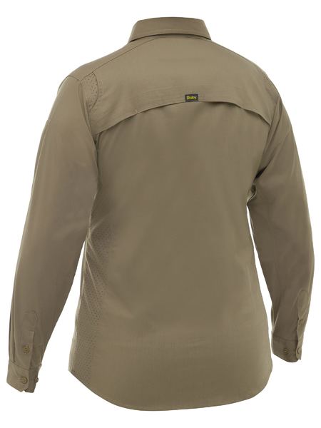 Bisley Ladies X Airflow Stretch Ripstop Shirt Long Sleeve (BISBL6490)