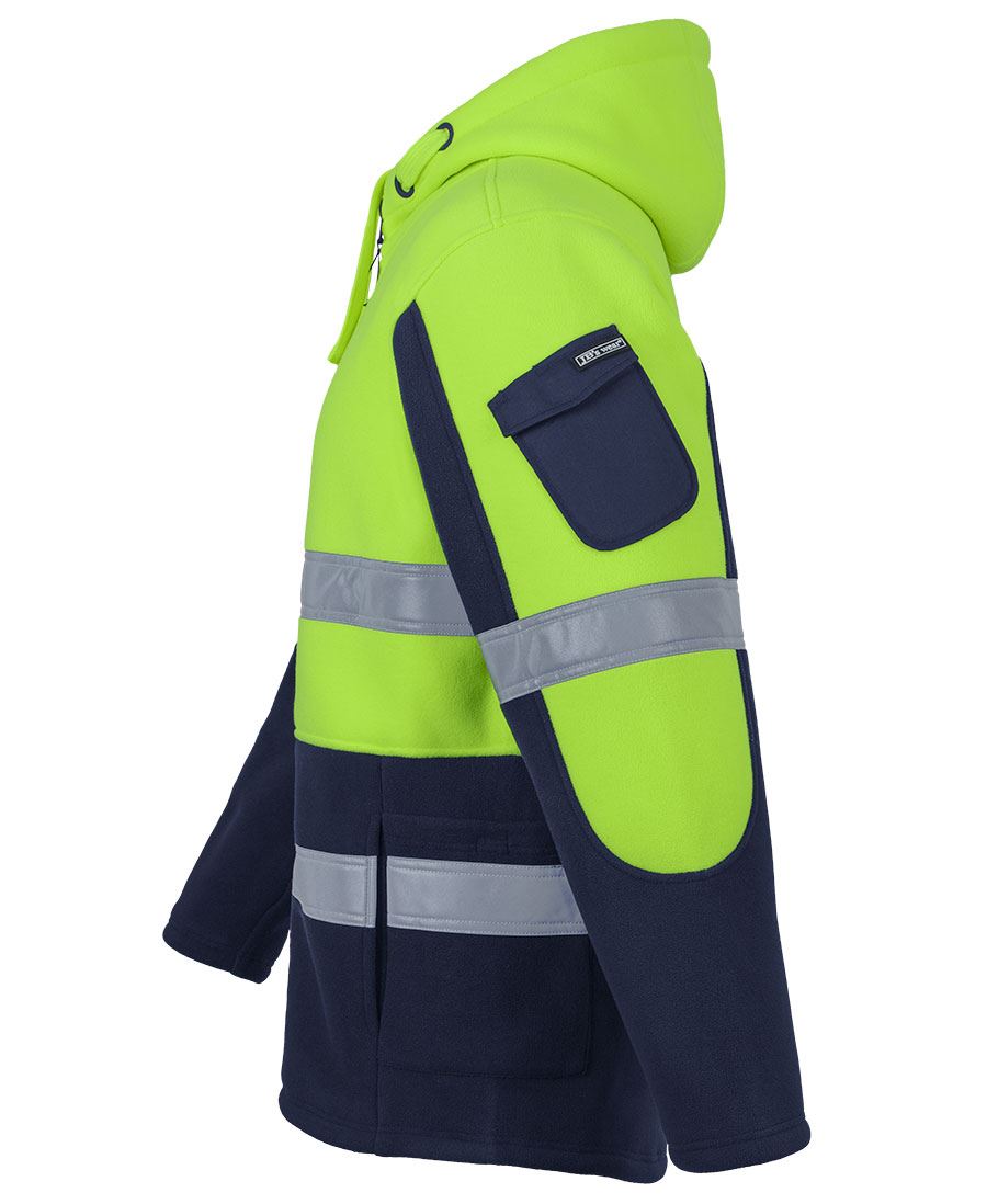 JB's Hi Vis (D+N) 450G Full Zip Shepherd Hoodie (JBS6DLZ)