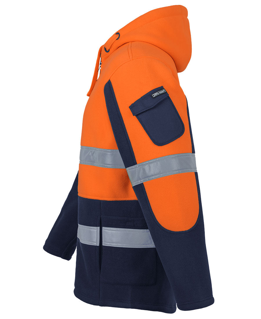 JB's Hi Vis (D+N) 450G Full Zip Shepherd Hoodie (JBS6DLZ)